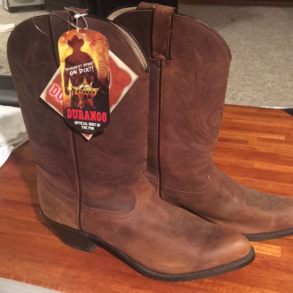 Durango leather cowboy boots - RD4112